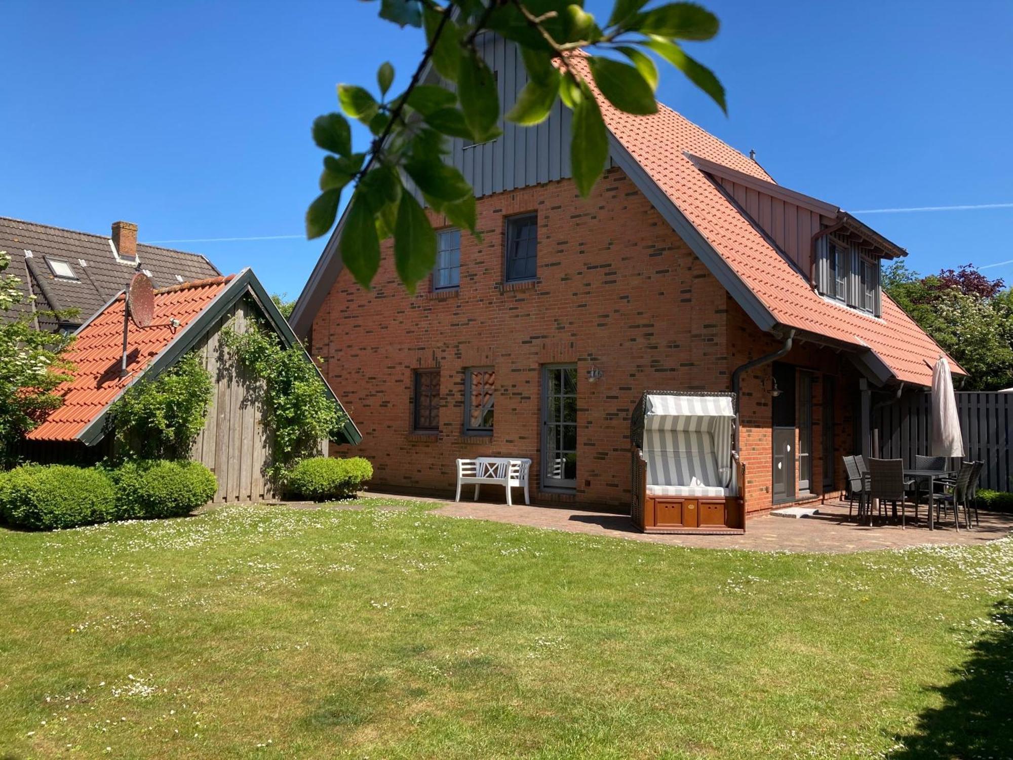 Villa Landliebe Oldsum Esterno foto